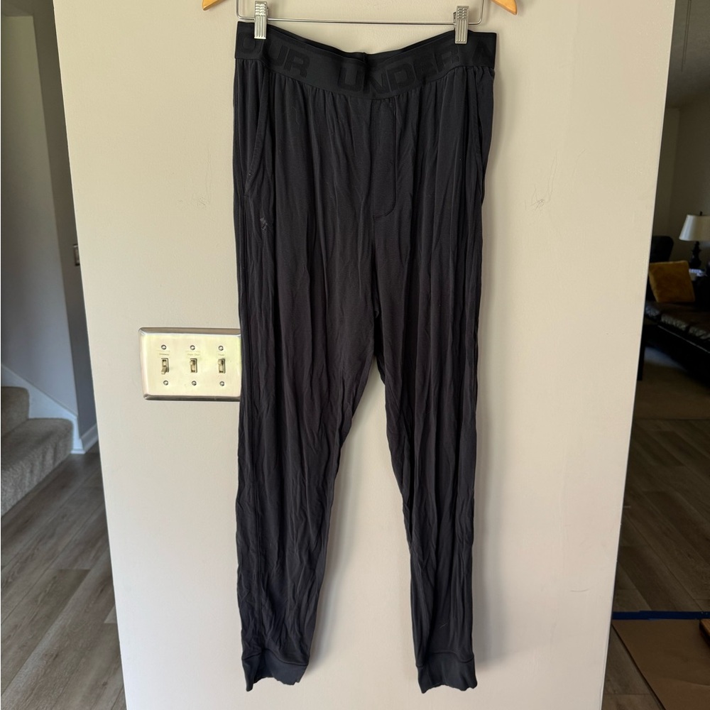 Under Armour TB12 Recovery pajama pants, Black, XL